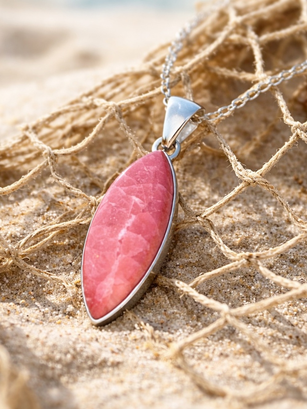NEW! Rhodochrosite Necklace - Picture 11 of 13